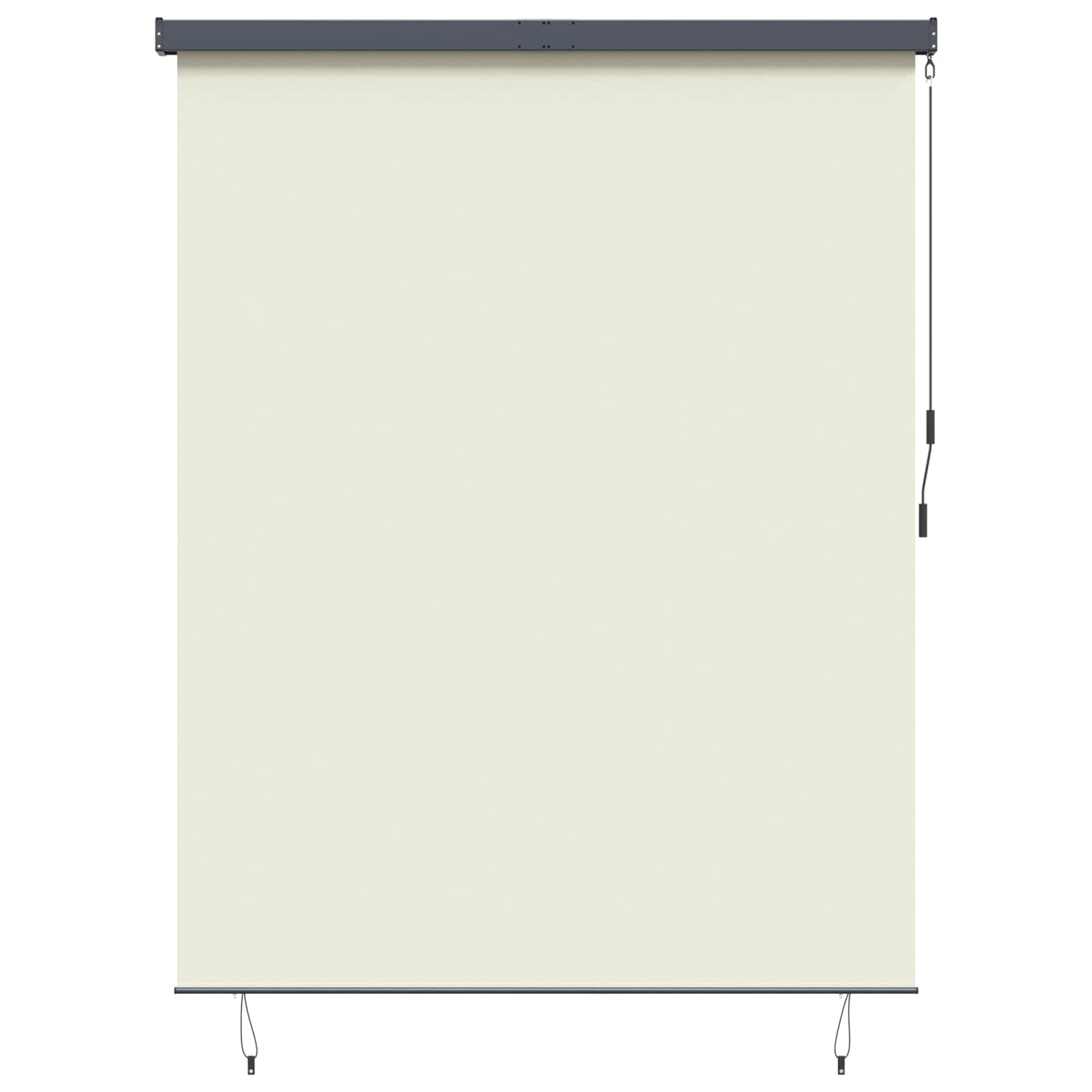 Rolgordijn Crèmekleurig 200 x 250 cm Stof en Aluminium is nu te koop bij PeponiXL, paradijselijk wonen!