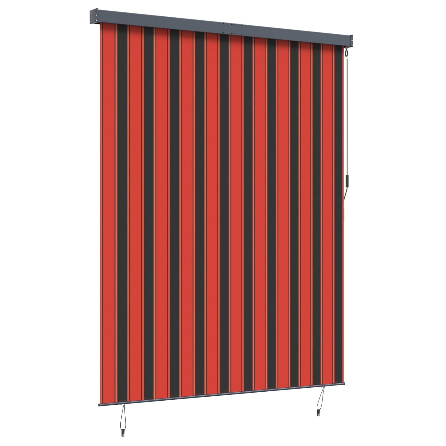 Rolgordijn Oranje en Bruin 200 x 250 cm Stof en Aluminium is nu te koop bij PeponiXL, paradijselijk wonen!