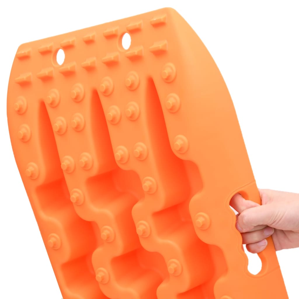Gripplaten 2 st 106x30,5x7 cm nylon oranje is nu te koop bij PeponiXL, paradijselijk wonen!