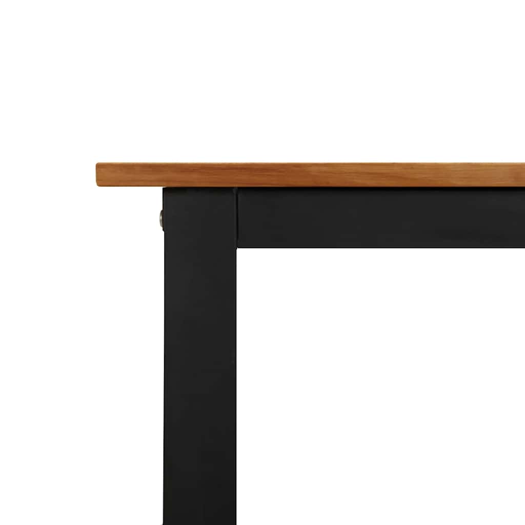 Tuintafel met U-vormige poten 200x90x75 cm massief acaciahout is nu te koop bij PeponiXL, paradijselijk wonen!