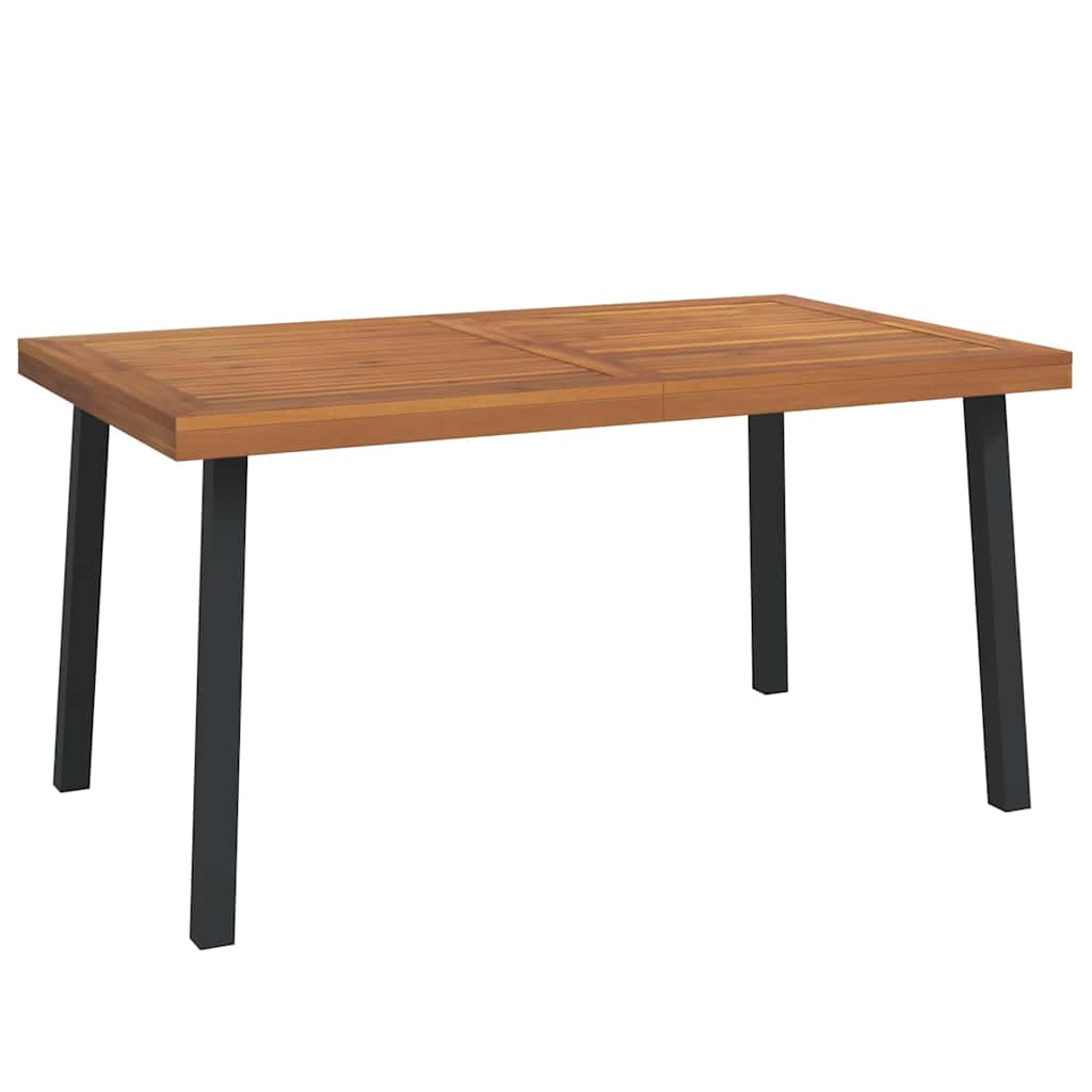 Tuintafel 150x90x75 cm massief acaciahout is nu te koop bij PeponiXL, paradijselijk wonen!