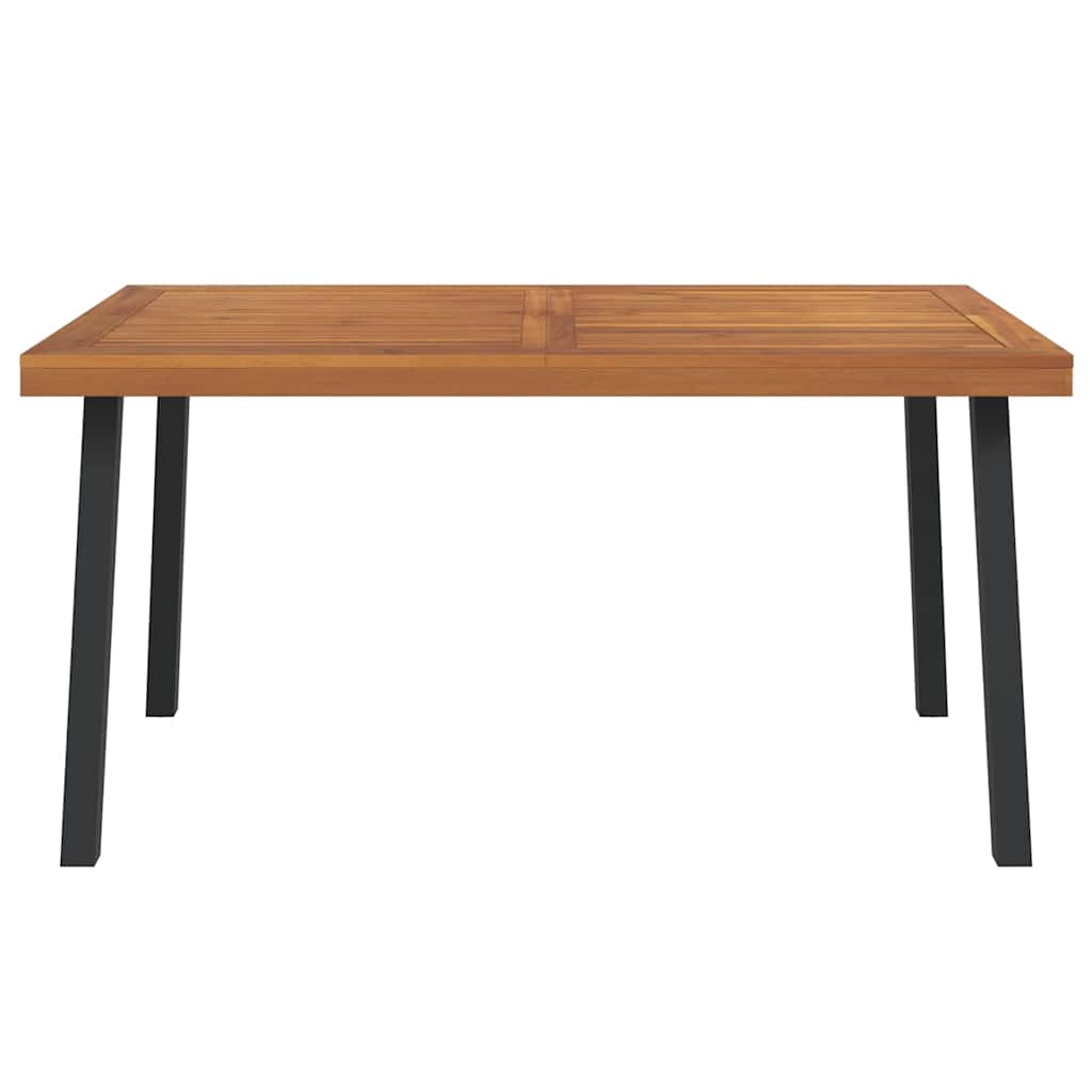 Tuintafel 150x90x75 cm massief acaciahout is nu te koop bij PeponiXL, paradijselijk wonen!