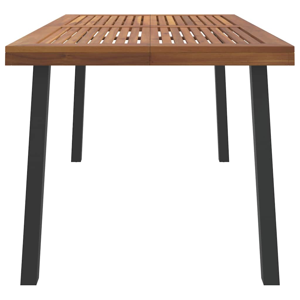 Tuintafel 150x90x75 cm massief acaciahout is nu te koop bij PeponiXL, paradijselijk wonen!