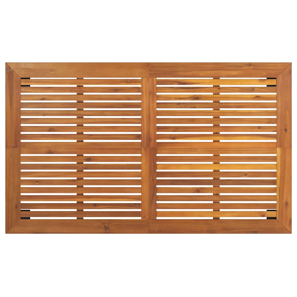 Tuintafel 150x90x75 cm massief acaciahout is nu te koop bij PeponiXL, paradijselijk wonen!