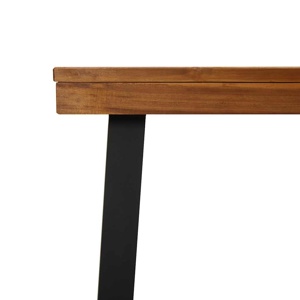 Tuintafel 150x90x75 cm massief acaciahout is nu te koop bij PeponiXL, paradijselijk wonen!