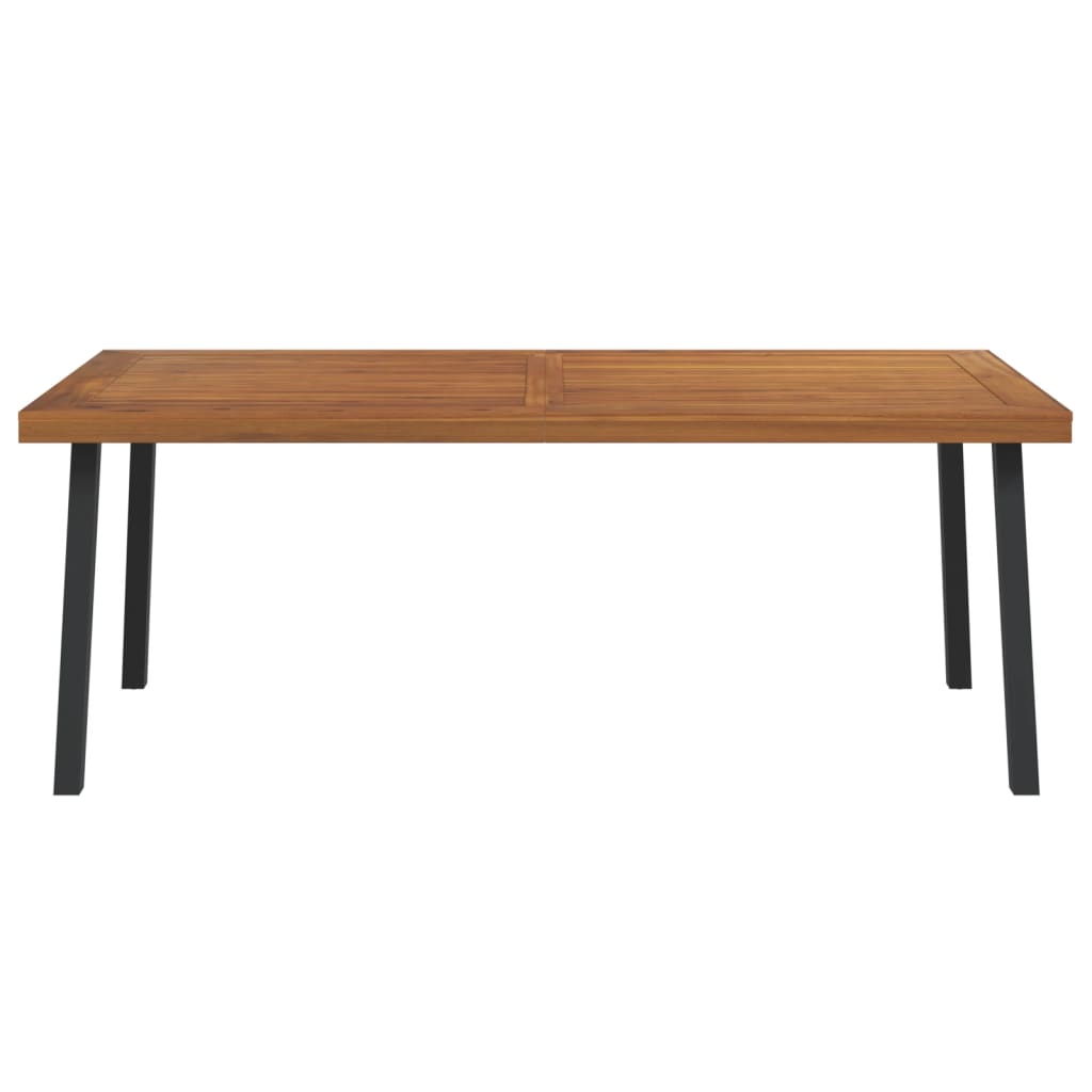 Tuintafel 200x100x75 cm massief acaciahout is nu te koop bij PeponiXL, paradijselijk wonen!