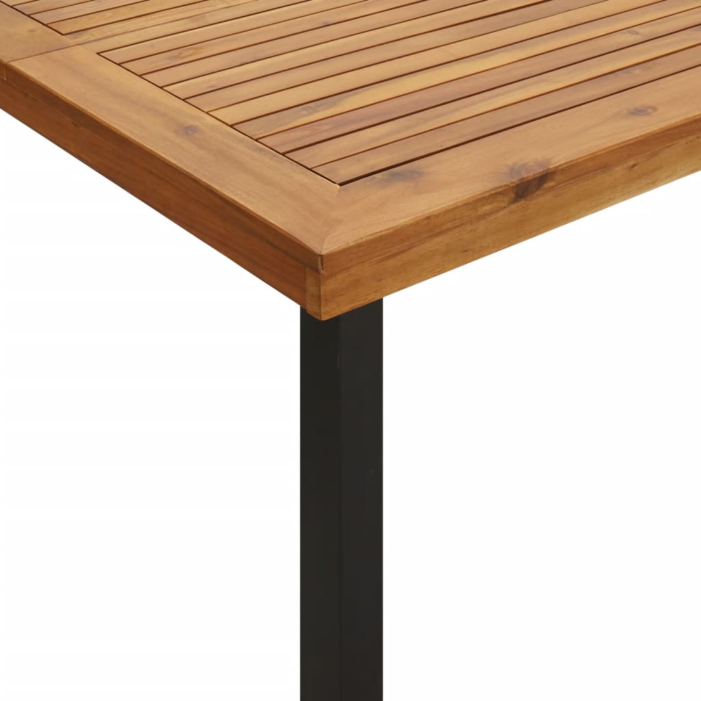 Tuintafel 200x100x75 cm massief acaciahout is nu te koop bij PeponiXL, paradijselijk wonen!