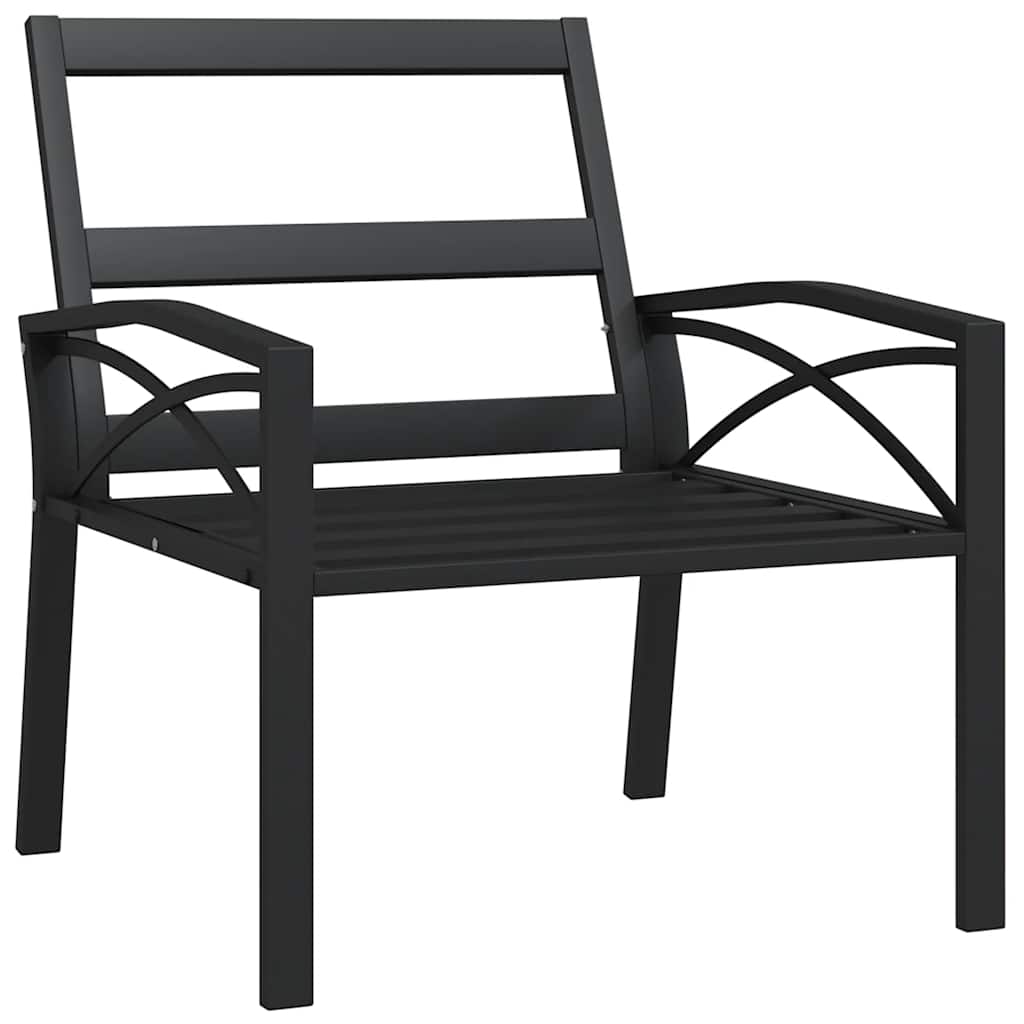Tuinstoelen met zandkleurige kussens 2 st 68x76x79 cm staal is nu te koop bij PeponiXL, paradijselijk wonen!