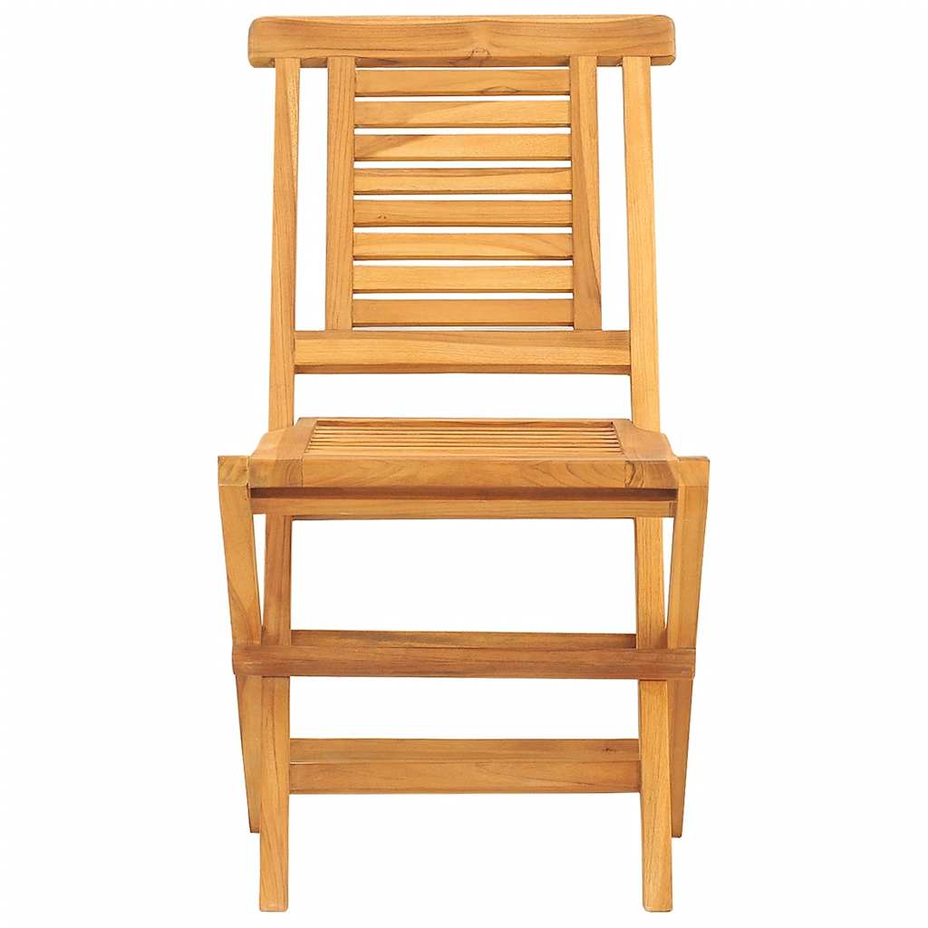 Tuinstoelen inklapbaar 2 st 47x63x90 cm massief teakhout is nu te koop bij PeponiXL, paradijselijk wonen!