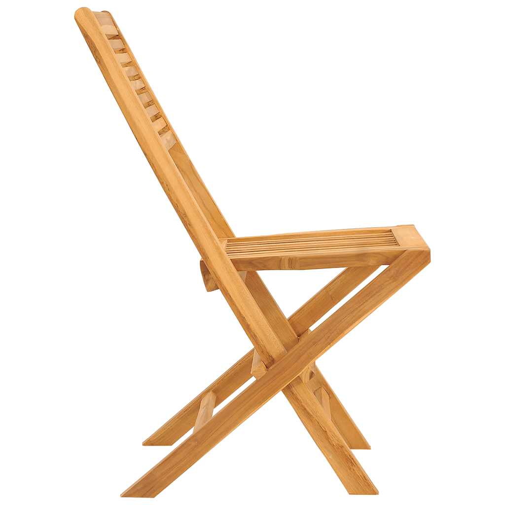 Tuinstoelen inklapbaar 2 st 47x62x90 cm massief teakhout is nu te koop bij PeponiXL, paradijselijk wonen!