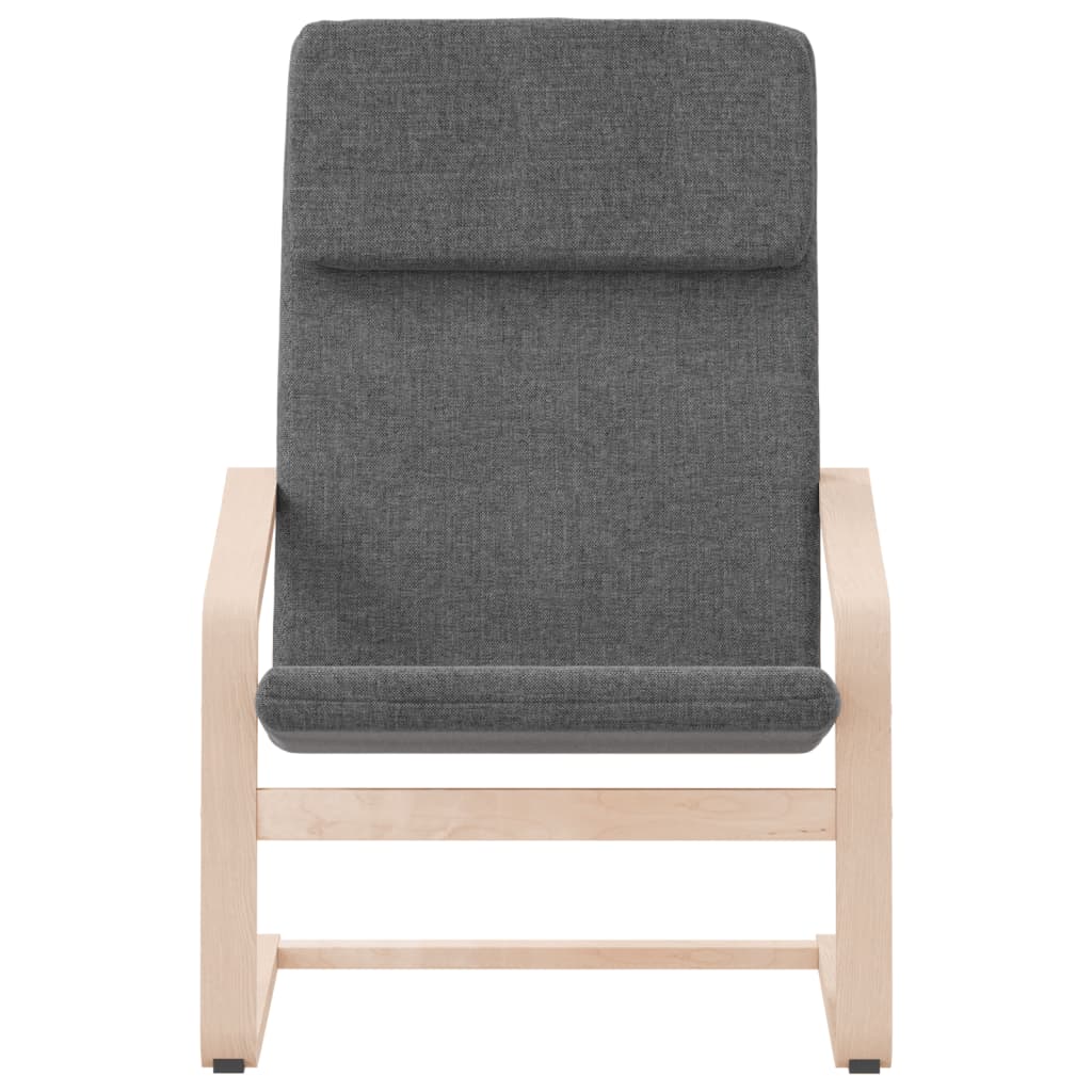 Relaxstoel stof donkergrijs is nu te koop bij PeponiXL, paradijselijk wonen!