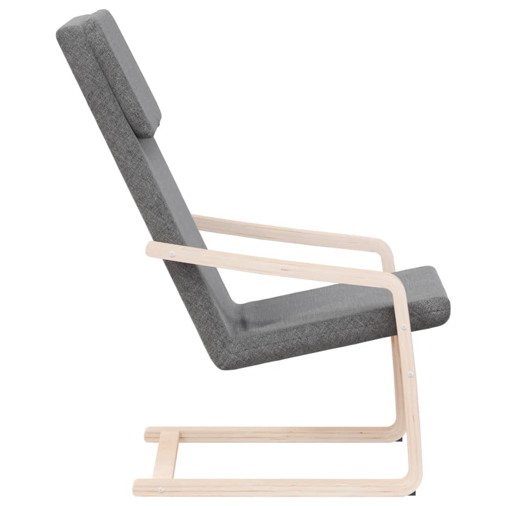 Relaxstoel stof donkergrijs is nu te koop bij PeponiXL, paradijselijk wonen!