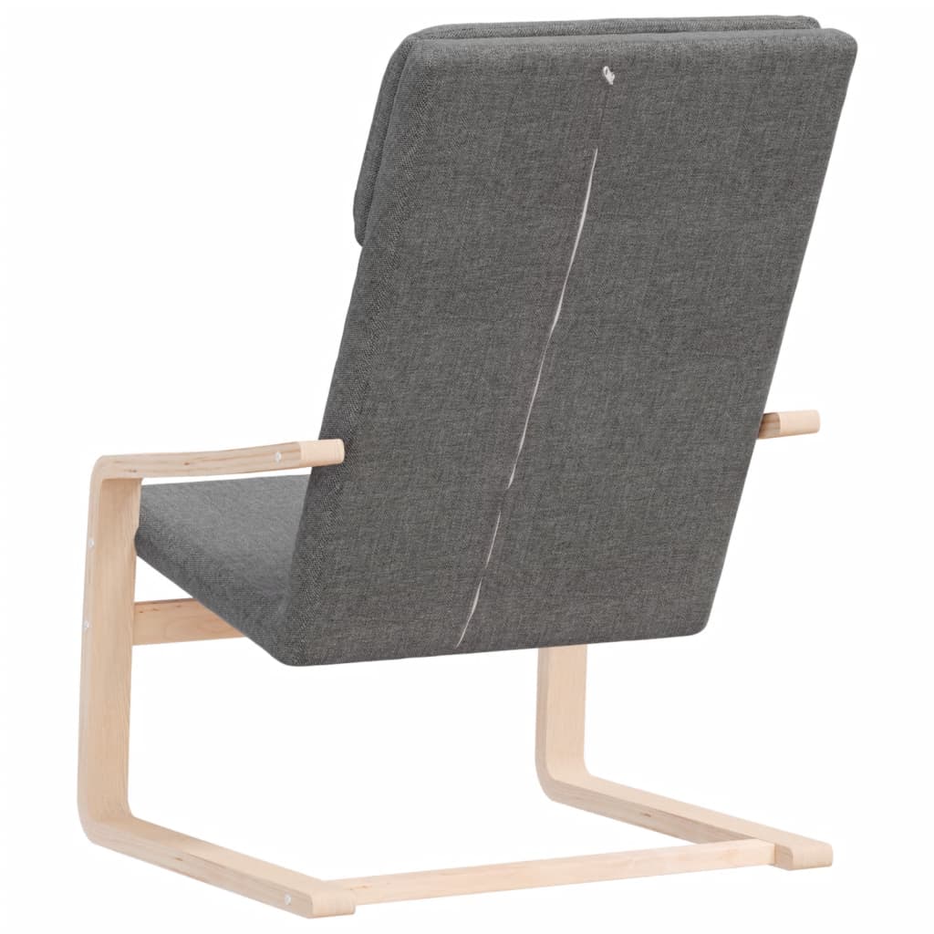 Relaxstoel stof donkergrijs is nu te koop bij PeponiXL, paradijselijk wonen!