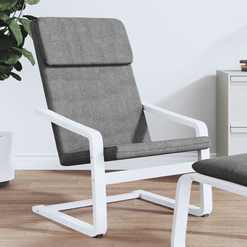 Relaxstoel stof donkergrijs is nu te koop bij PeponiXL, paradijselijk wonen!