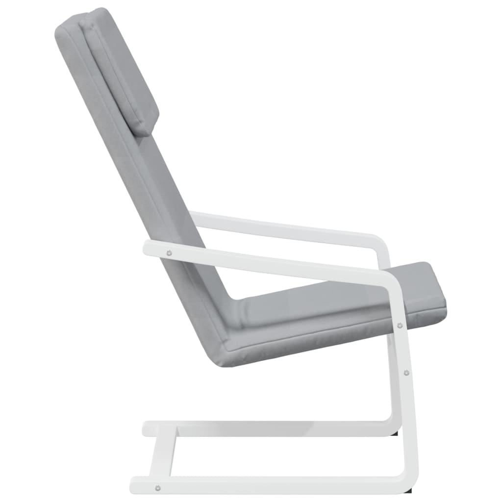 Relaxstoel stof lichtgrijs is nu te koop bij PeponiXL, paradijselijk wonen!
