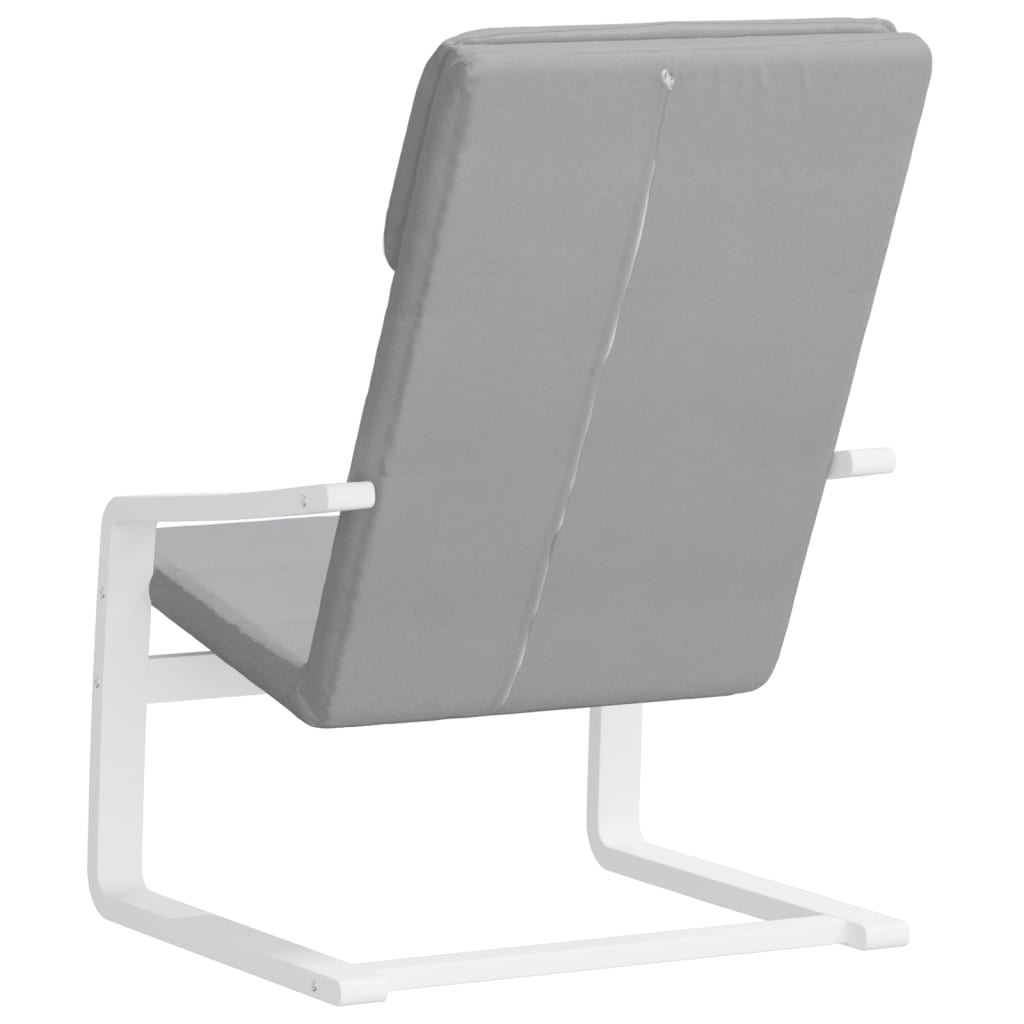 Relaxstoel stof lichtgrijs is nu te koop bij PeponiXL, paradijselijk wonen!