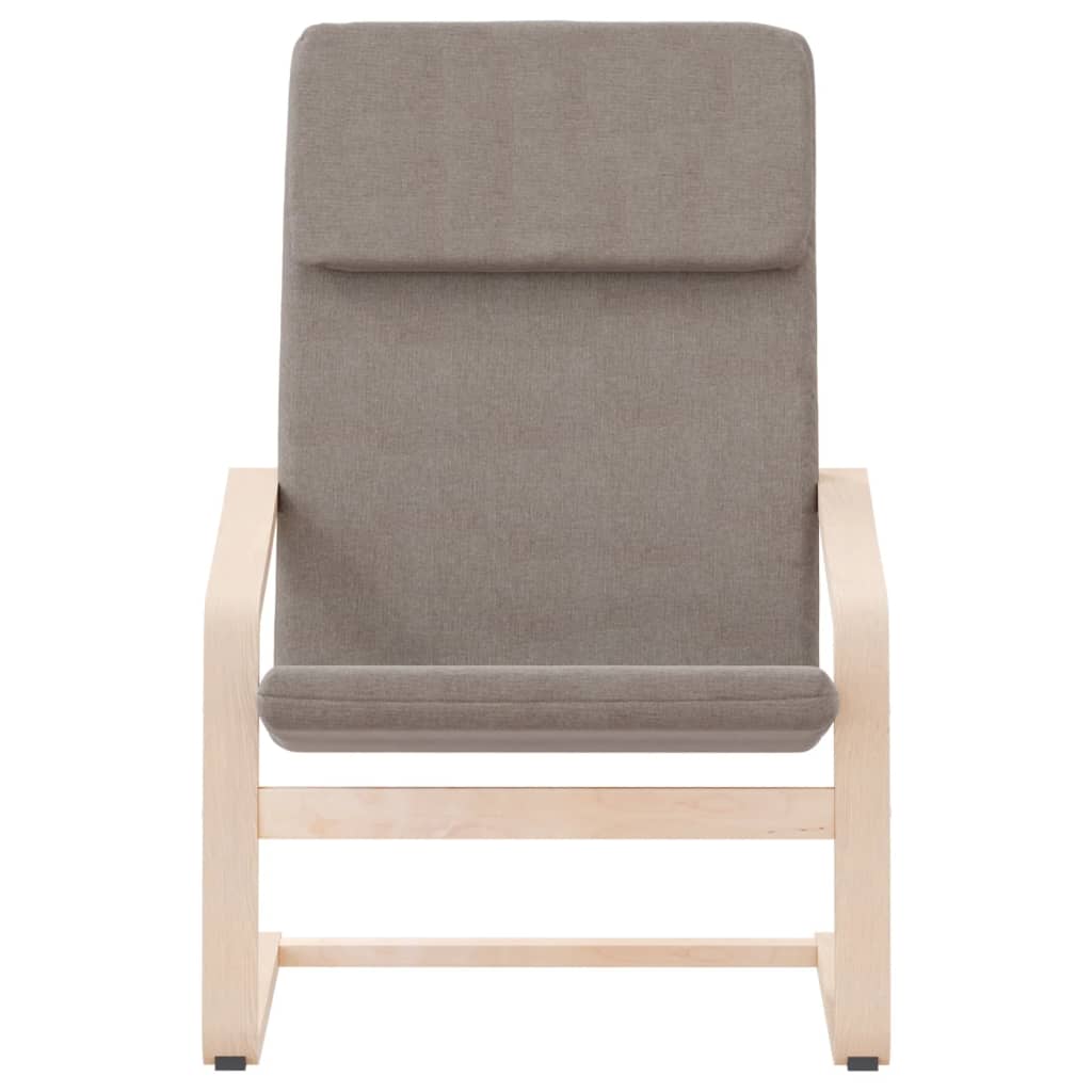 Relaxstoel stof taupe is nu te koop bij PeponiXL, paradijselijk wonen!