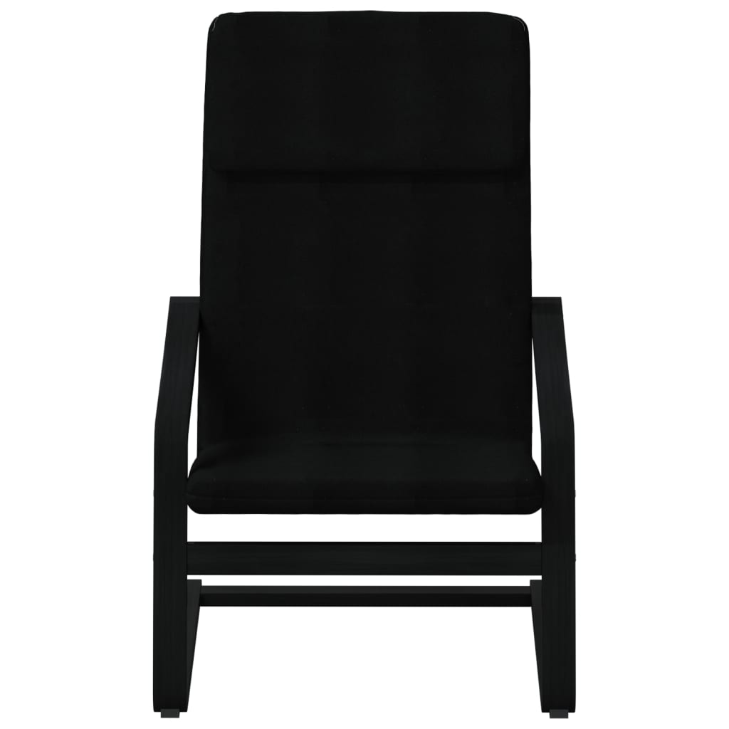 Relaxstoel stof zwart is nu te koop bij PeponiXL, paradijselijk wonen!