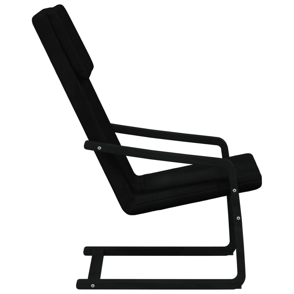 Relaxstoel stof zwart is nu te koop bij PeponiXL, paradijselijk wonen!