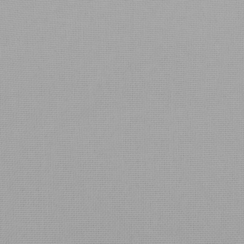 Voetenbank 51x41x40 cm stof lichtgrijs is nu te koop bij PeponiXL, paradijselijk wonen!