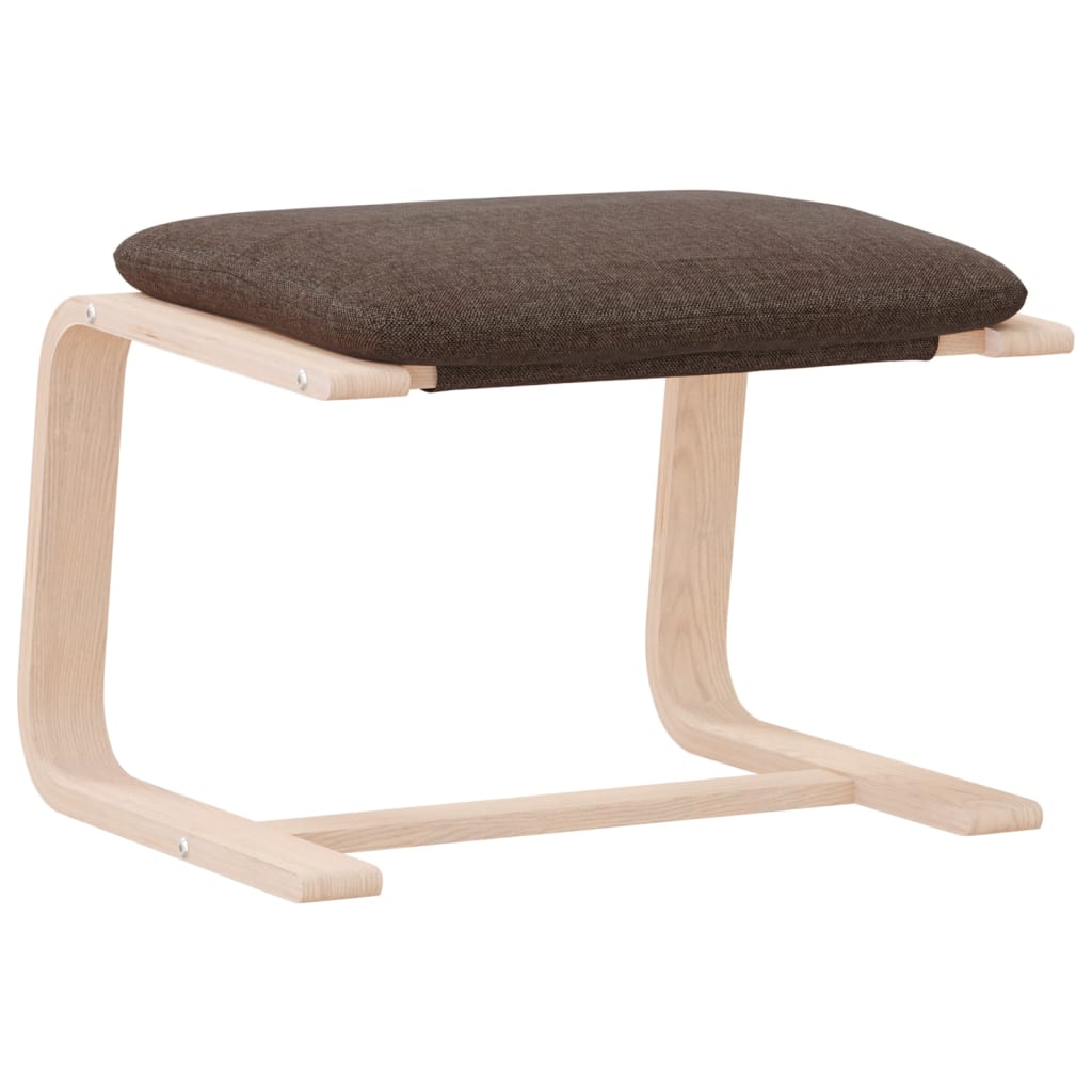 Voetenbank 51x41x40 cm stof donkergrijs is nu te koop bij PeponiXL, paradijselijk wonen!