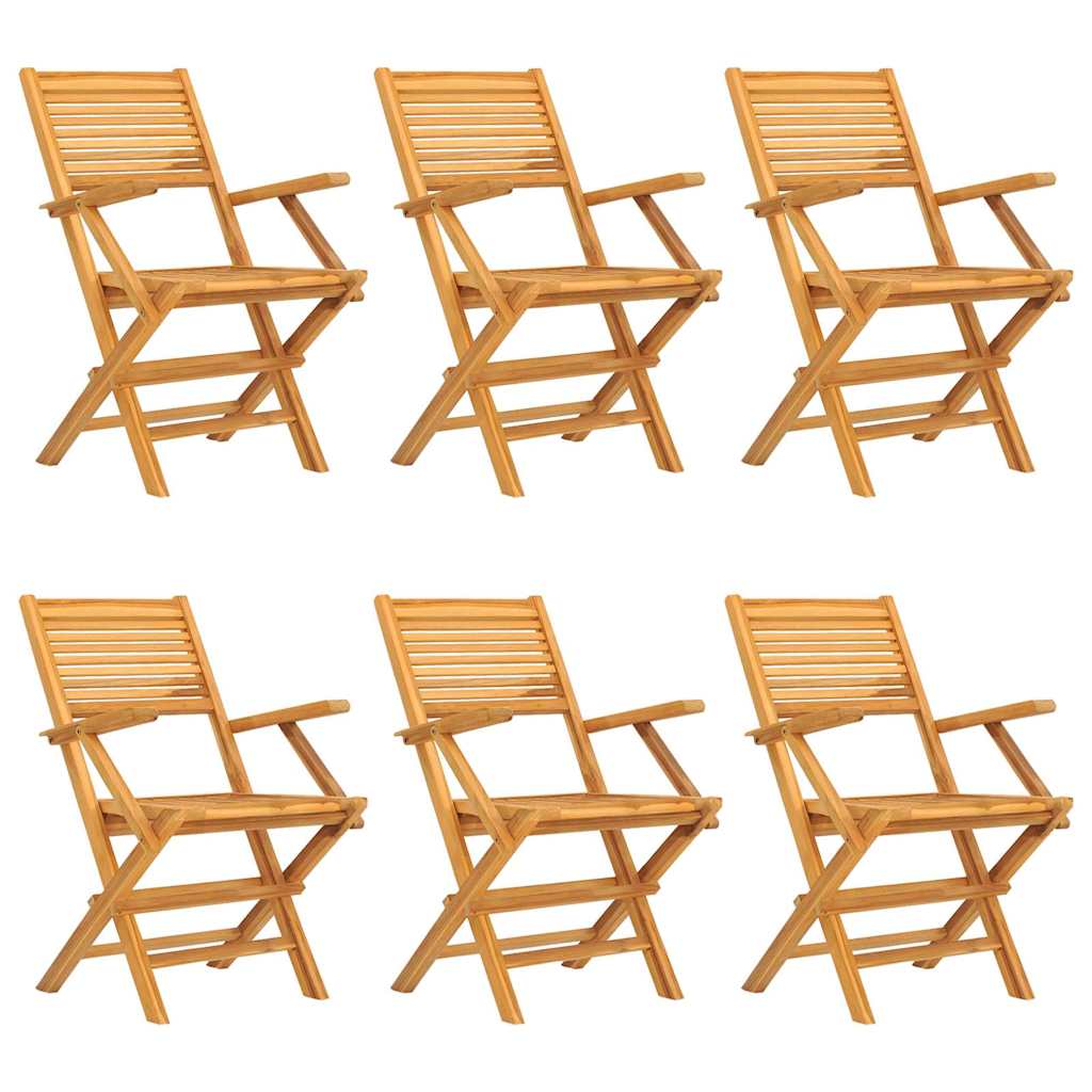 7-delige Tuinset massief teakhout is nu te koop bij PeponiXL, paradijselijk wonen!