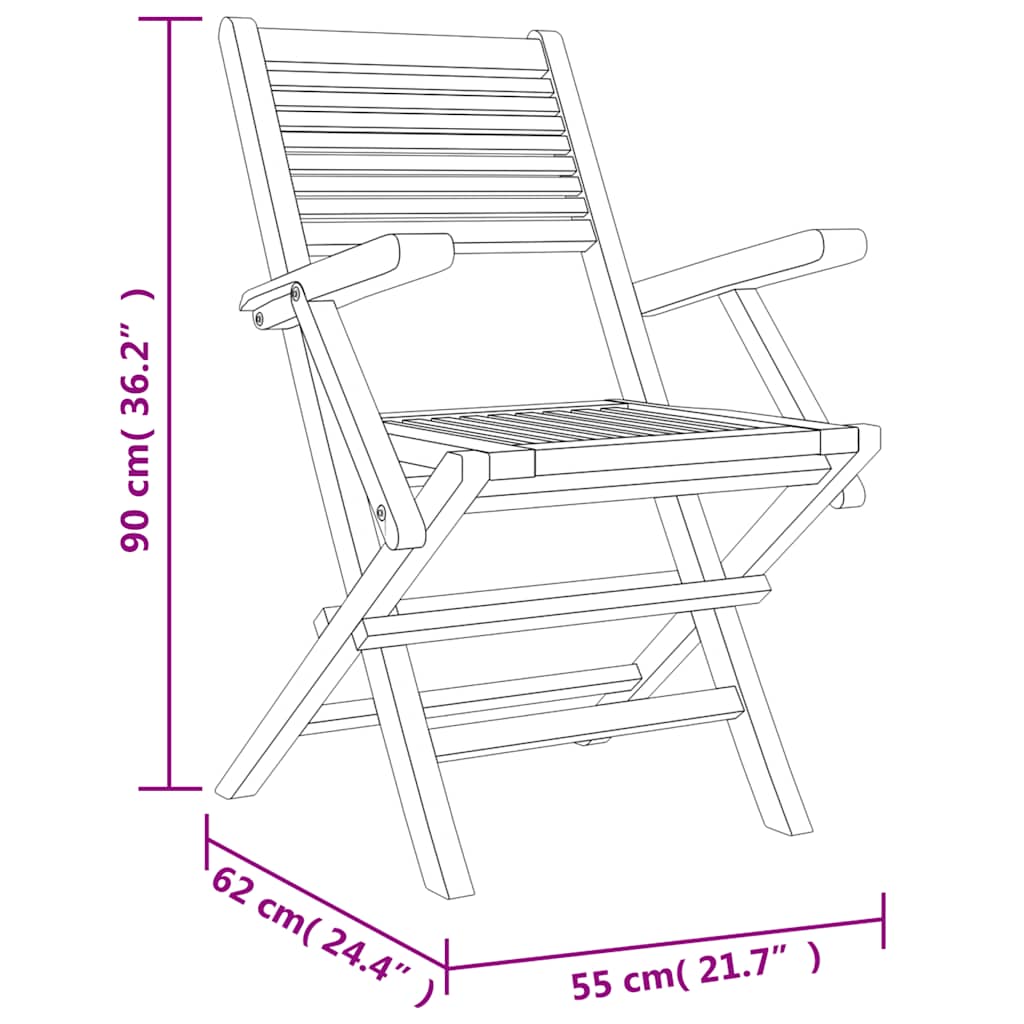 7-delige Tuinset massief teakhout is nu te koop bij PeponiXL, paradijselijk wonen!