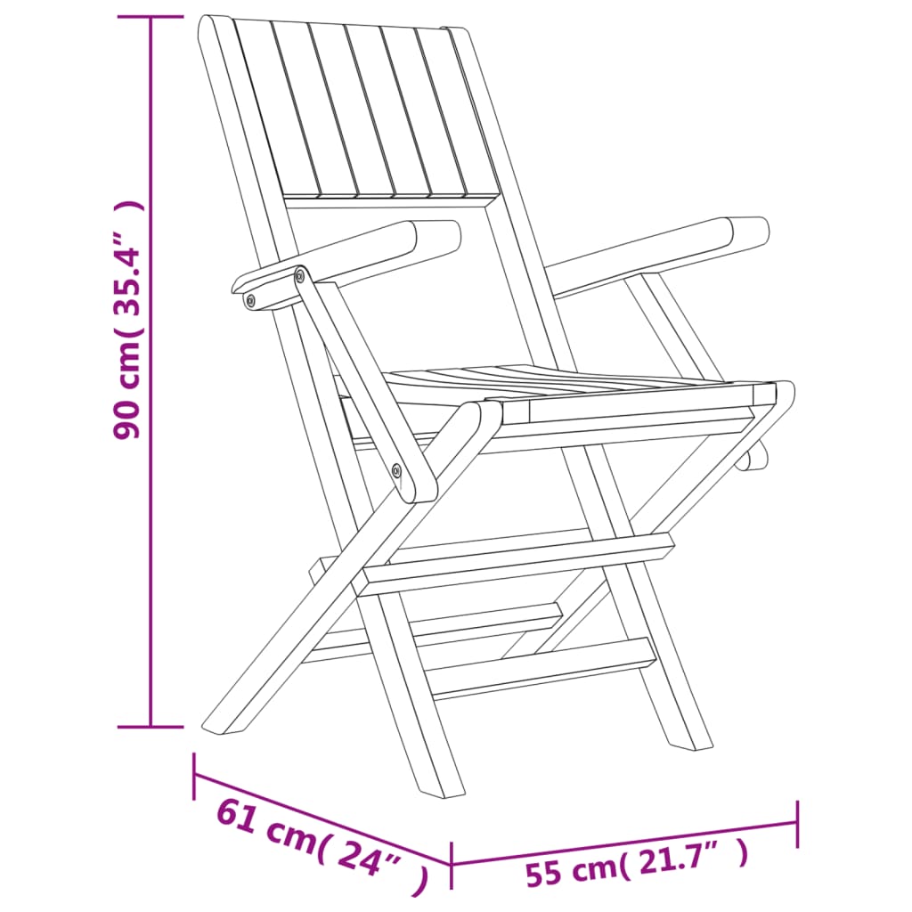 5-delige Tuinset massief teakhout is nu te koop bij PeponiXL, paradijselijk wonen!