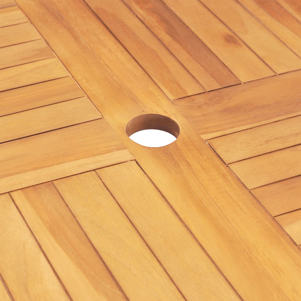 5-delige Tuinset massief teakhout is nu te koop bij PeponiXL, paradijselijk wonen!