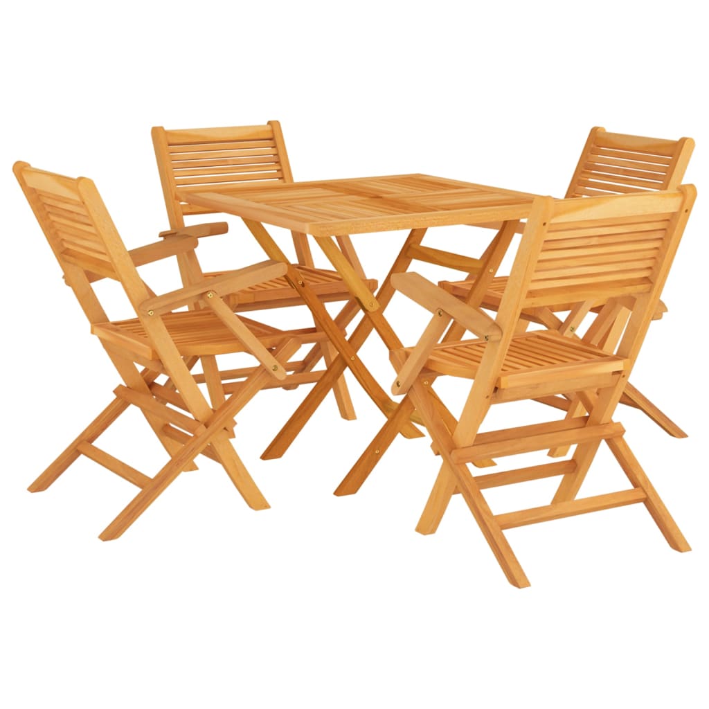 5-delige Tuinset massief teakhout is nu te koop bij PeponiXL, paradijselijk wonen!