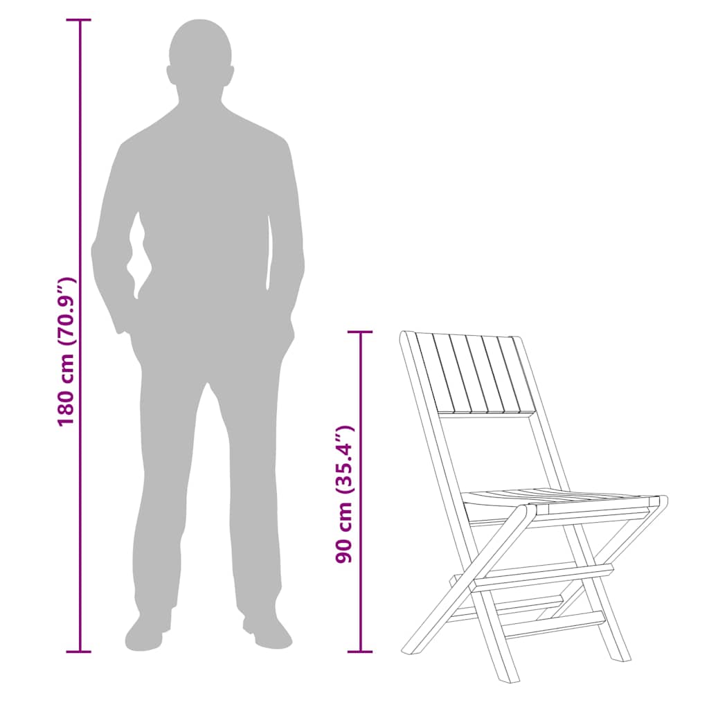 Tuinstoelen 8 st inklapbaar 47x61x90 cm massief teakhout is nu te koop bij PeponiXL, paradijselijk wonen!