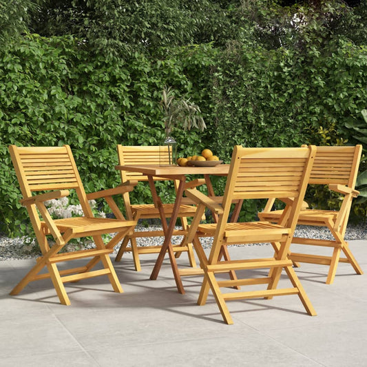 Tuinstoelen inklapbaar 4 st 55x62x90 cm massief teakhout is nu te koop bij PeponiXL, paradijselijk wonen!
