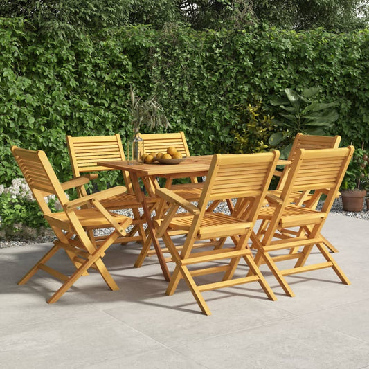 Tuinstoelen inklapbaar 6 st 55x62x90 cm massief teakhout is nu te koop bij PeponiXL, paradijselijk wonen!