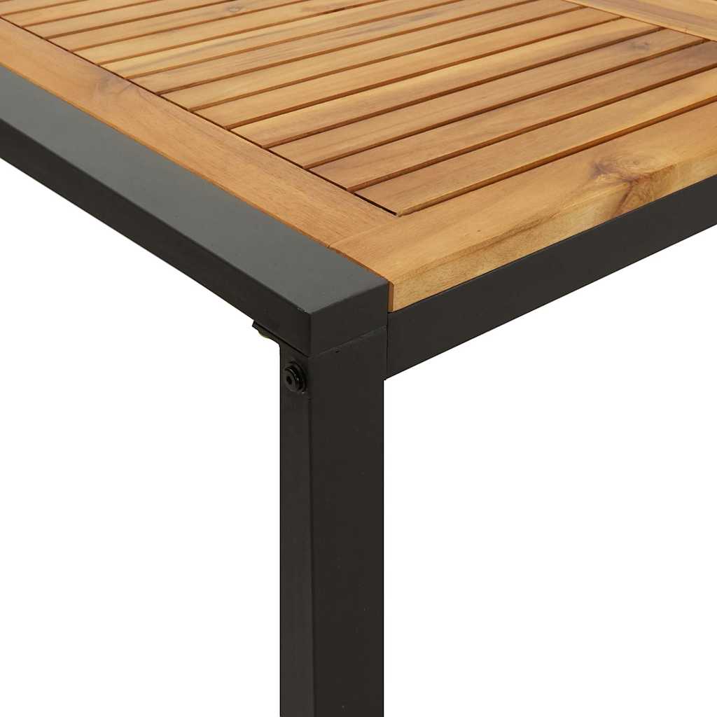 7-delige Tuinset massief acaciahout en metaal is nu te koop bij PeponiXL, paradijselijk wonen!