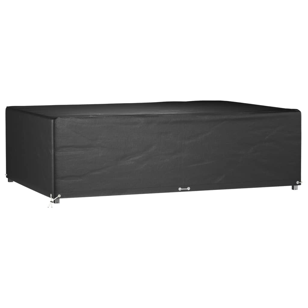 Tuinmeubelhoezen 2 st 12 oogjes rechthoekig 227x152x65 cm is nu te koop bij PeponiXL, paradijselijk wonen!