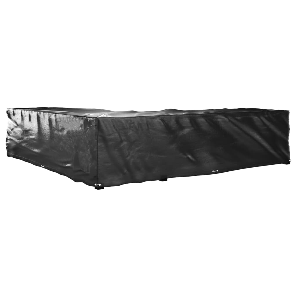 Tuinmeubelhoezen L-vormig 2 st 20 oogjes 300x300x70 cm is nu te koop bij PeponiXL, paradijselijk wonen!