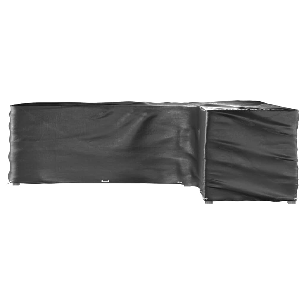 Tuinmeubelhoezen L-vormig 2 st 20 oogjes 300x300x90 cm is nu te koop bij PeponiXL, paradijselijk wonen!