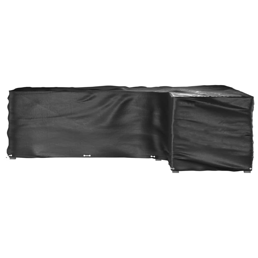 Tuinmeubelhoezen L-vormig 2 st 18 oogjes 285x220x80 cm is nu te koop bij PeponiXL, paradijselijk wonen!