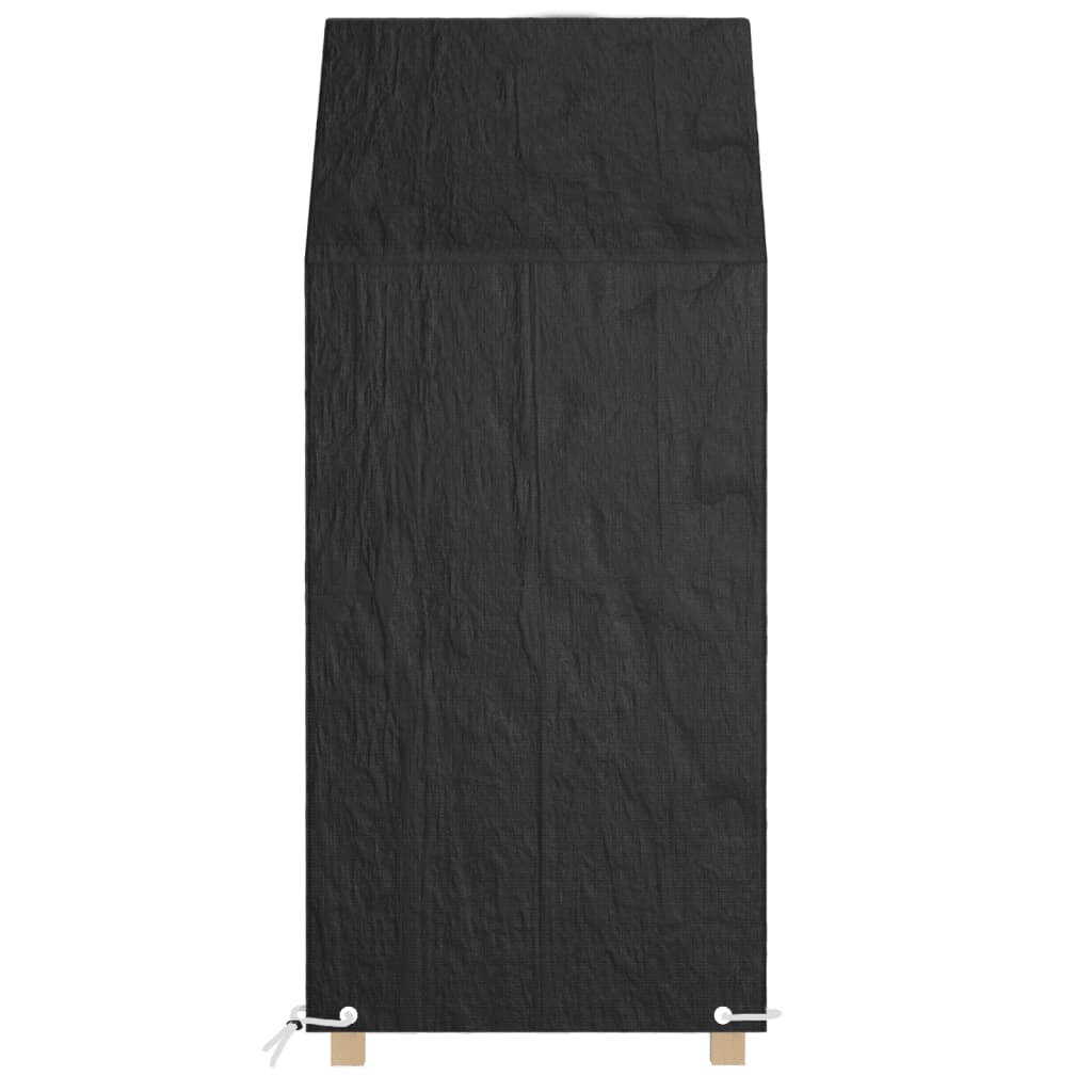 Tuinstoelhoezen 2 st met 8 oogjes 65x65x110/150 cm polyetheen is nu te koop bij PeponiXL, paradijselijk wonen!