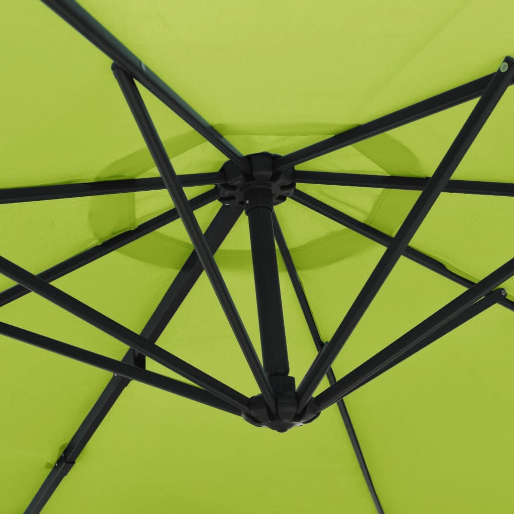 Wandparasol 290 cm appelgroen is nu te koop bij PeponiXL, paradijselijk wonen!