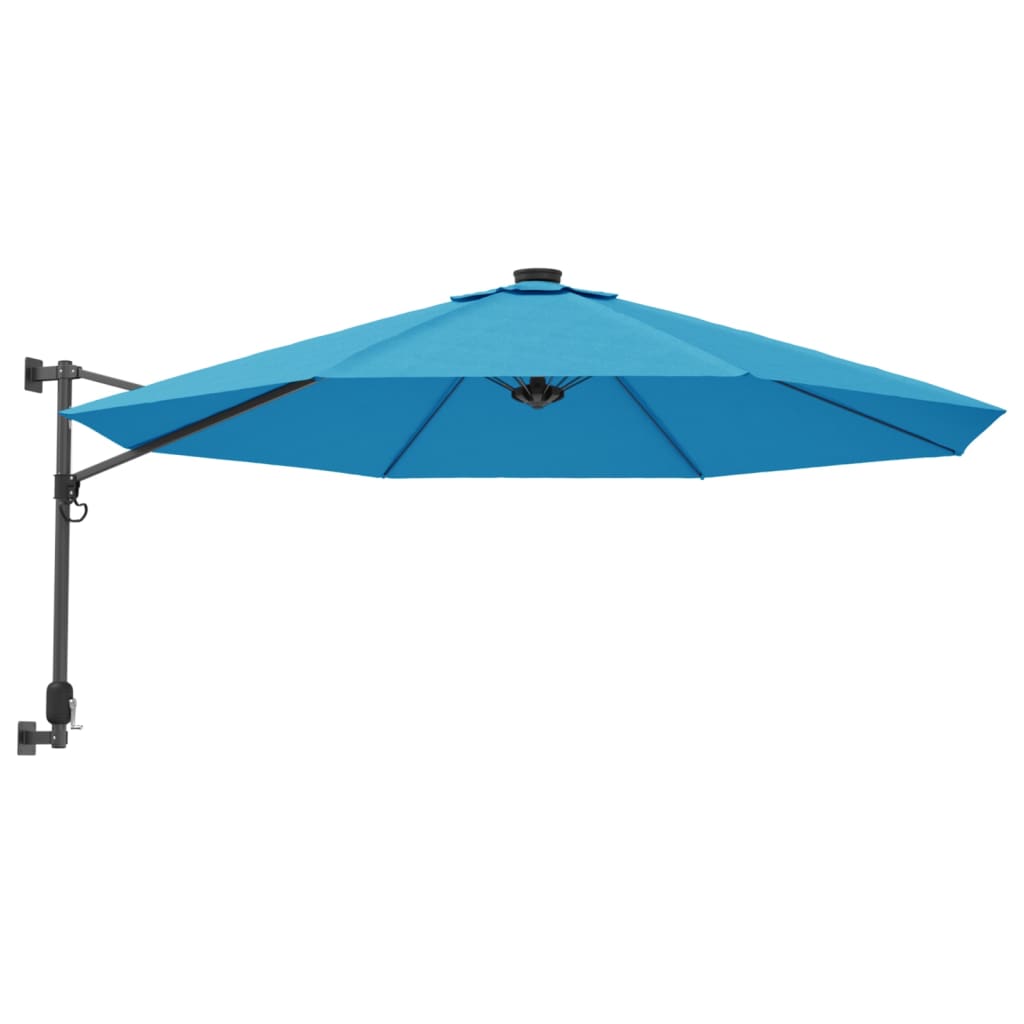 Wandparasol 290 cm zeeblauw is nu te koop bij PeponiXL, paradijselijk wonen!