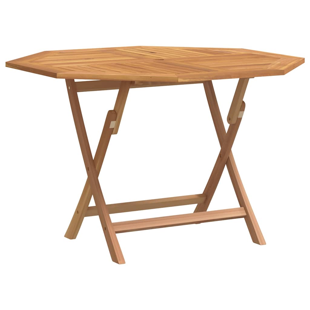 Tuintafel inklapbaar 110x110x75 cm massief teakhout is nu te koop bij PeponiXL, paradijselijk wonen!