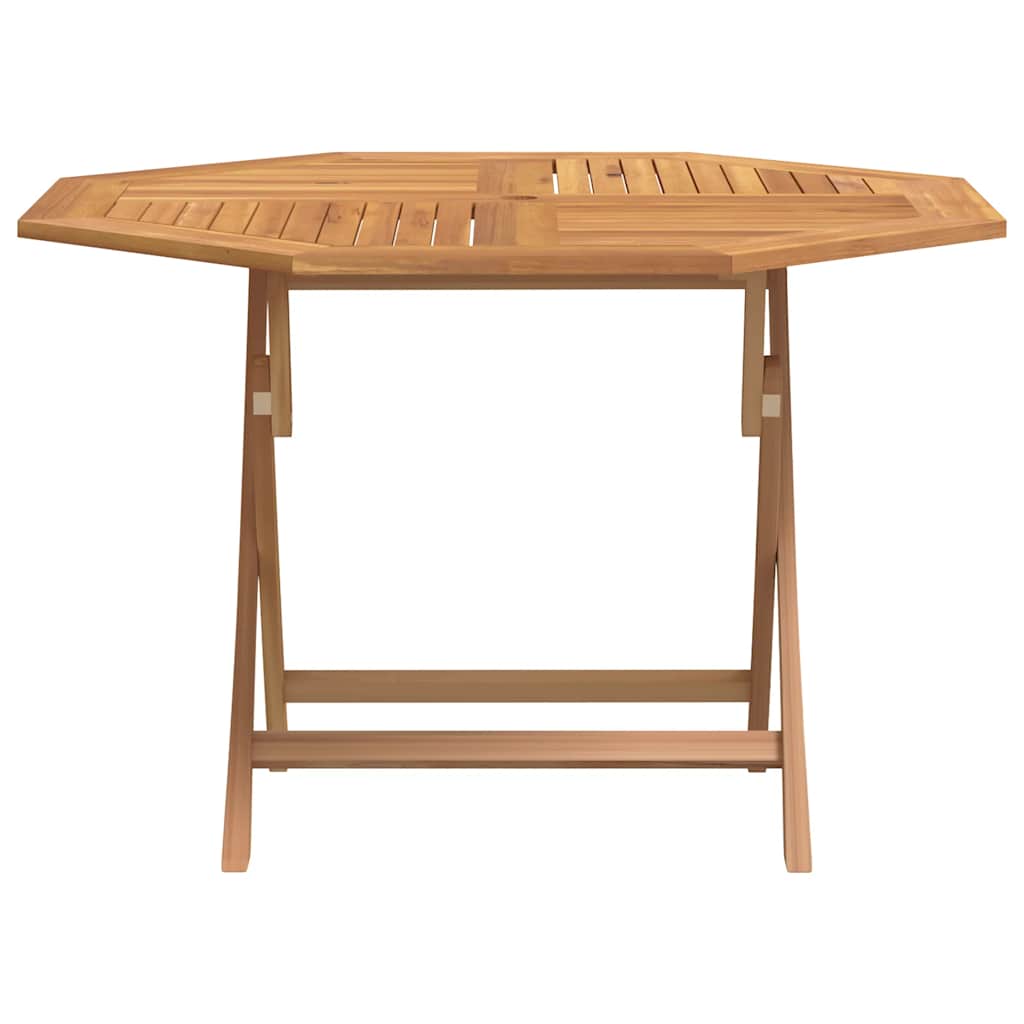 Tuintafel inklapbaar 110x110x75 cm massief teakhout is nu te koop bij PeponiXL, paradijselijk wonen!