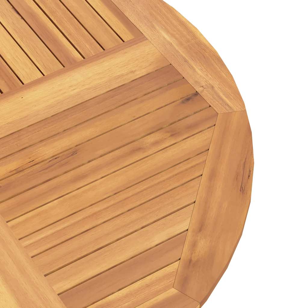 Tuintafel inklapbaar Ø 110x75 cm massief teakhout is nu te koop bij PeponiXL, paradijselijk wonen!