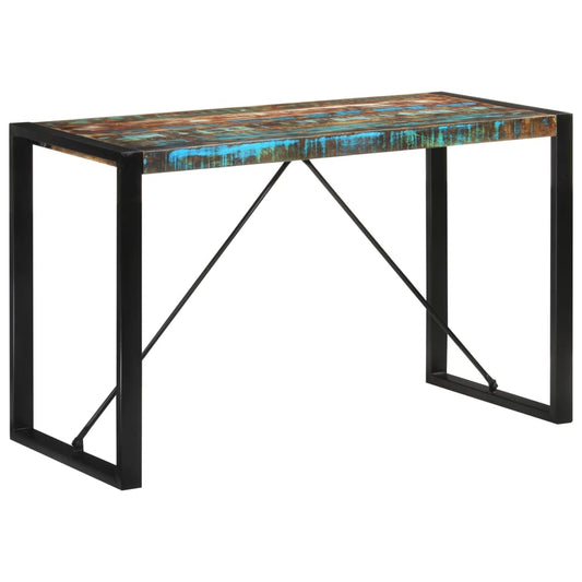 Eettafel 120x55x76 cm massief gerecycled hout is nu te koop bij PeponiXL, paradijselijk wonen!