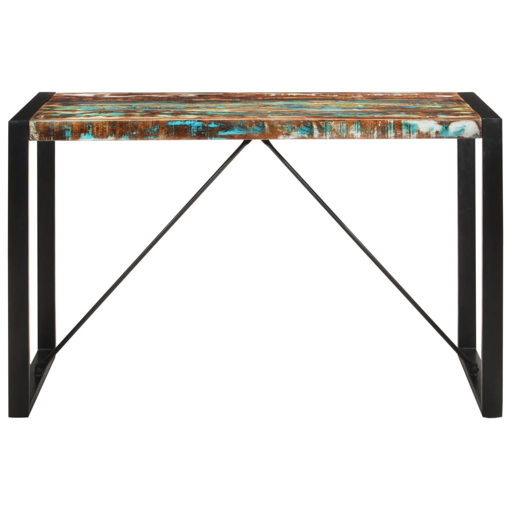 Eettafel 120x55x76 cm massief gerecycled hout is nu te koop bij PeponiXL, paradijselijk wonen!