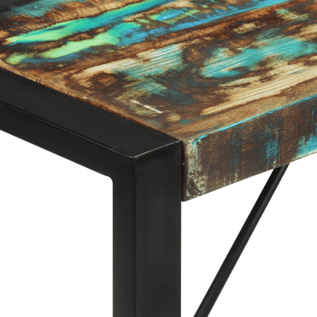 Eettafel 120x55x76 cm massief gerecycled hout is nu te koop bij PeponiXL, paradijselijk wonen!