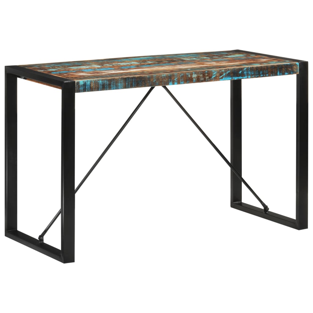 Eettafel 120x55x76 cm massief gerecycled hout is nu te koop bij PeponiXL, paradijselijk wonen!