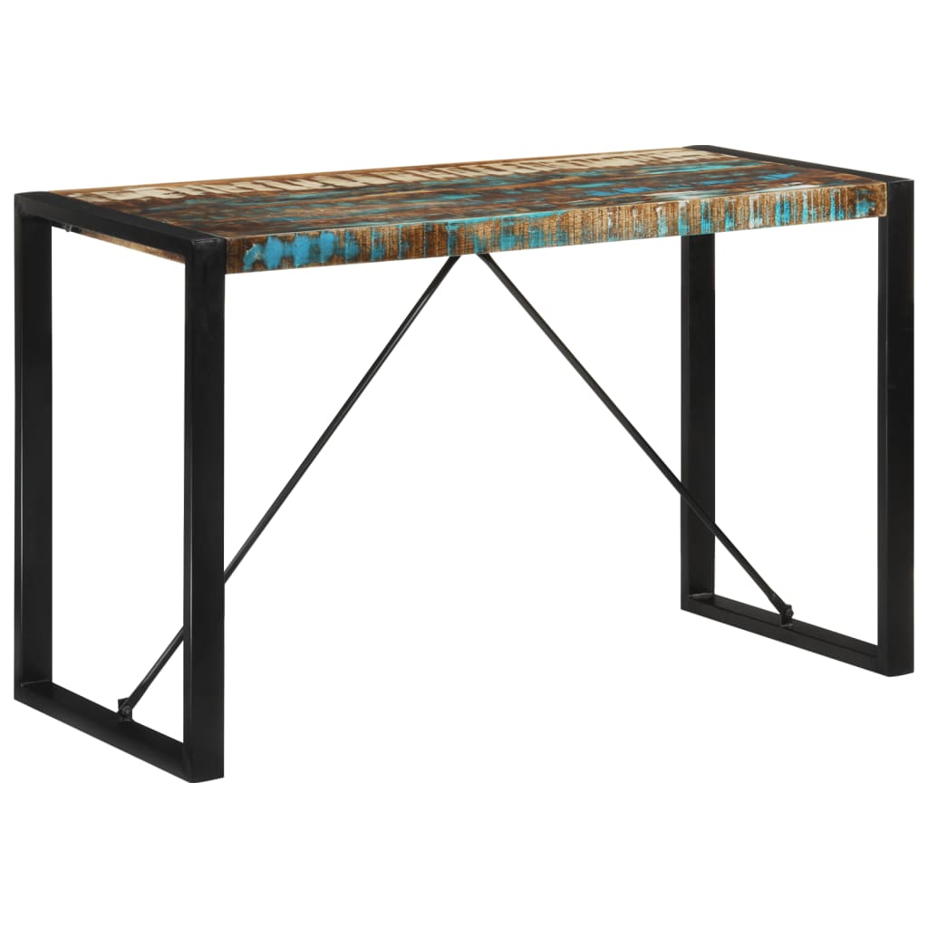 Eettafel 120x55x76 cm massief gerecycled hout is nu te koop bij PeponiXL, paradijselijk wonen!