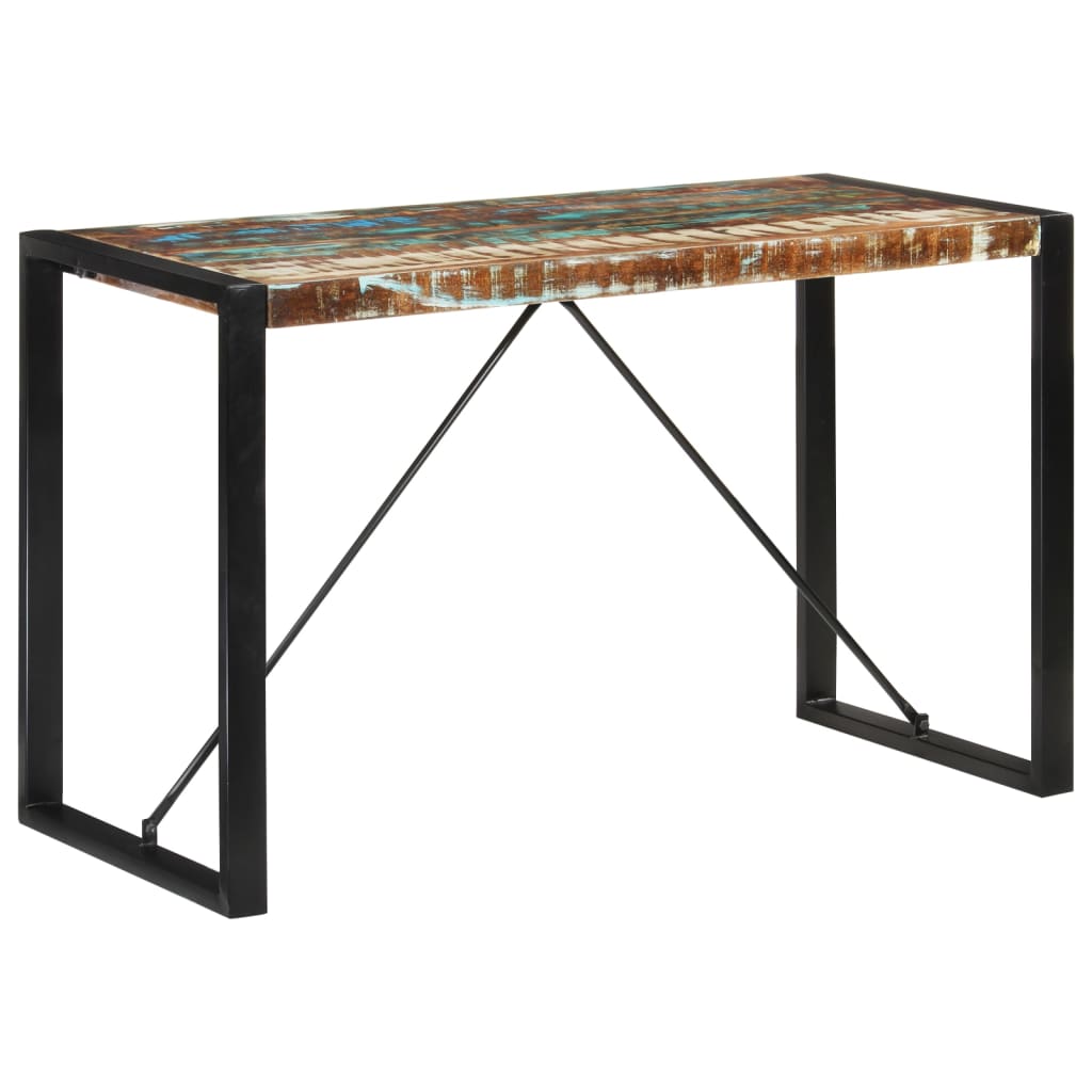 Eettafel 120x55x76 cm massief gerecycled hout is nu te koop bij PeponiXL, paradijselijk wonen!
